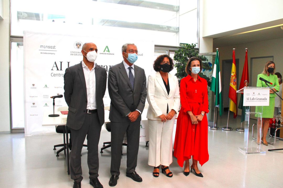 Presentación del centro de inteligencia artificial en el PTS de Granada Presentación del centro de inteligencia artificial en el PTS de Granada