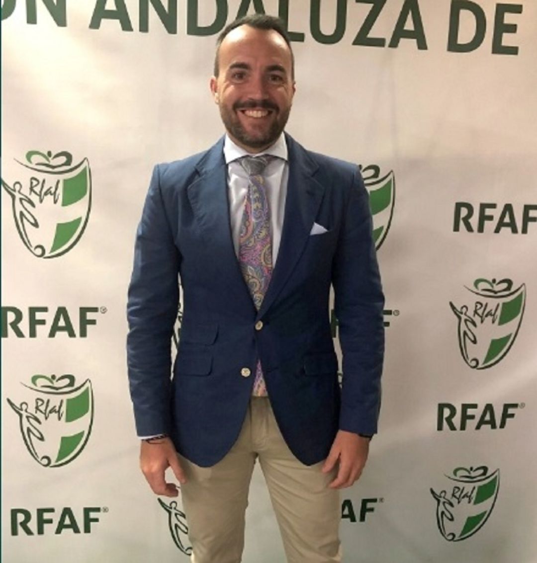 Javier Mañas, presidente-delegado de la RFAF en Jaén. Javier Mañas, presidente-delegado de la RFAF en Jaén.