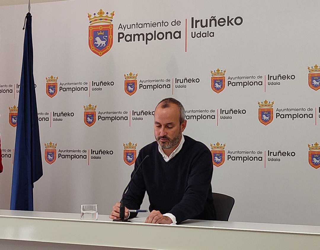 Fermín Alonso, concejal de Movilidad del Ayuntamiento de Pamplona. Fermín Alonso, concejal de Movilidad del Ayuntamiento de Pamplona.