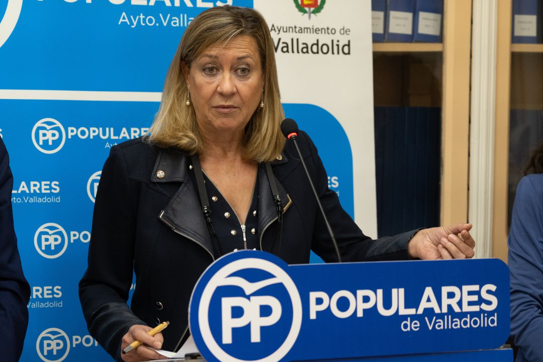 Pilar del Olmo, presidenta del Grupo Municipal Popular Pilar del Olmo, presidenta del Grupo Municipal Popular