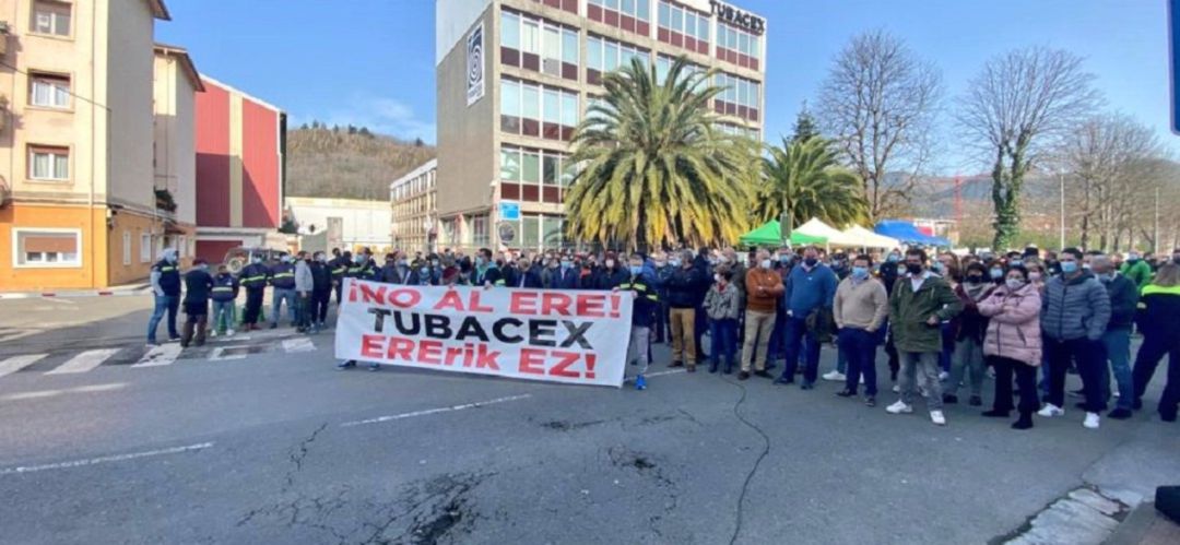 Sigue la huelga de los trabajadores de Tubacex Sigue la huelga de los trabajadores de Tubacex