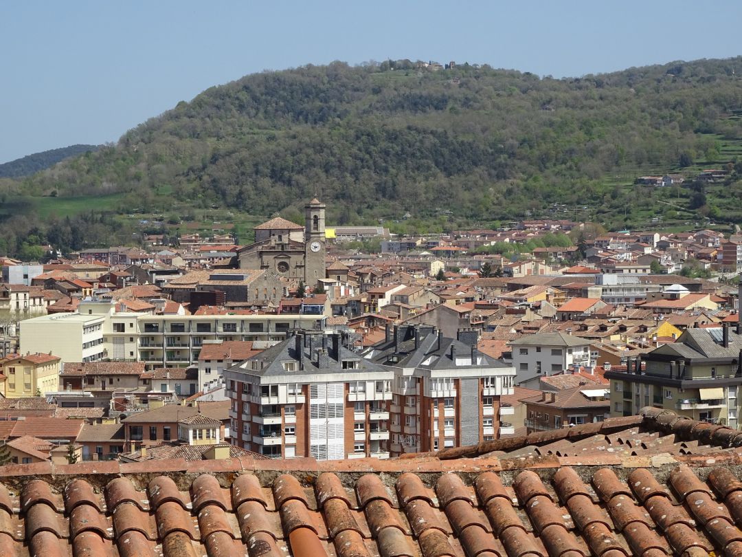 Panoràmica d'Olot Panoràmica d'Olot