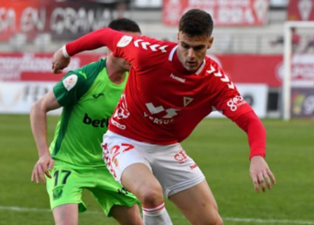 Álex Melgar durante el partido de Copa del Rey ante el Leganés Álex Melgar durante el partido de Copa del Rey ante el Leganés