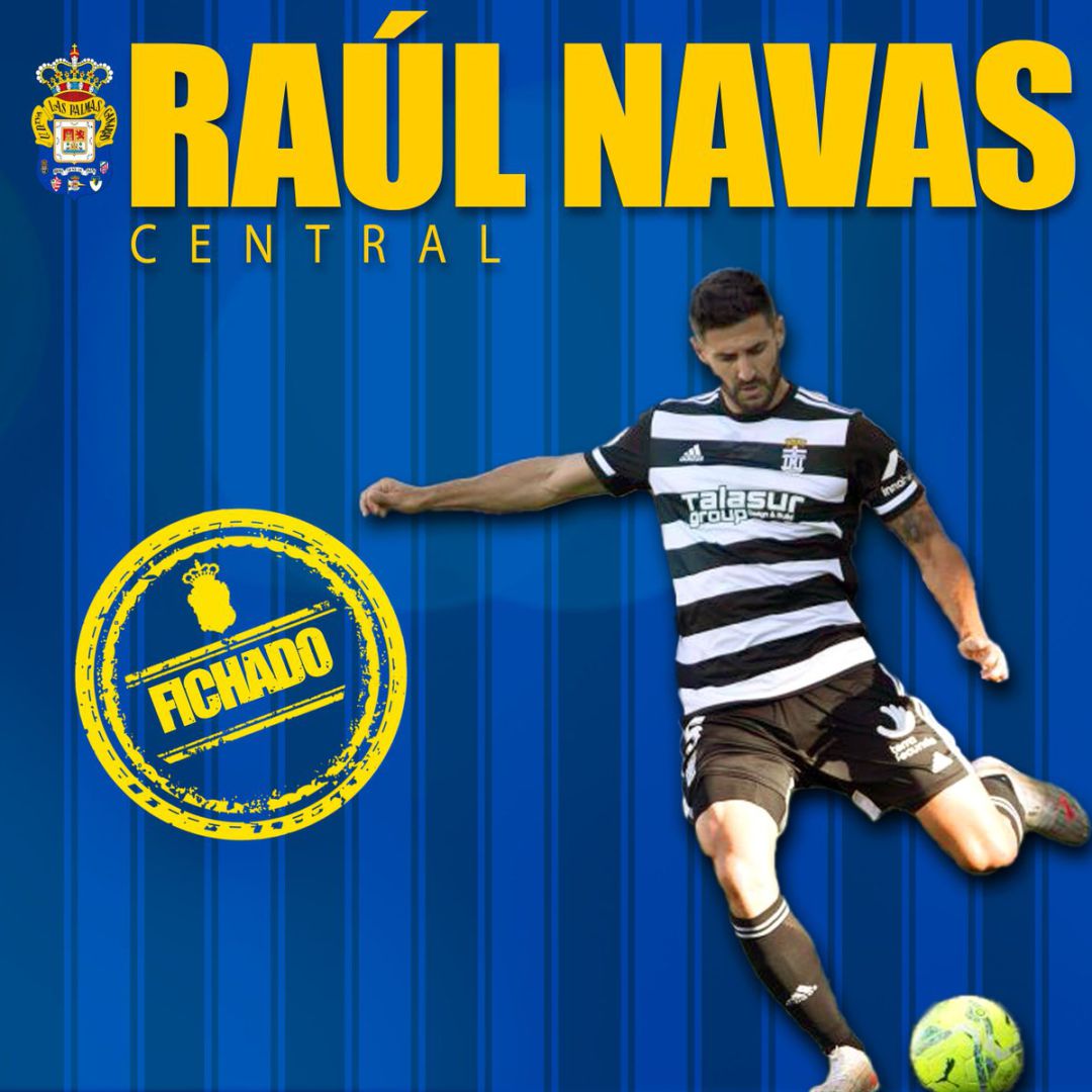 Navas firma por la UD Navas firma por la UD
