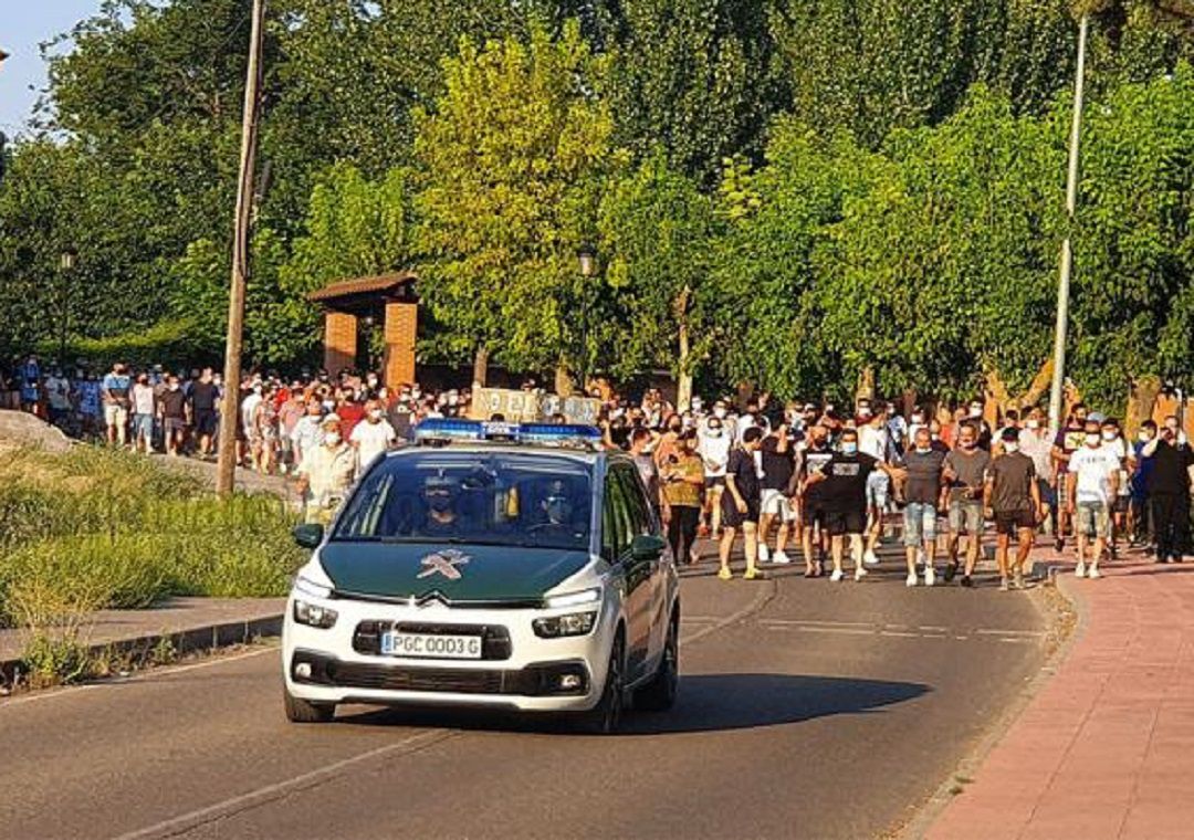 Manifestación en Cazalegas Manifestación en Cazalegas
