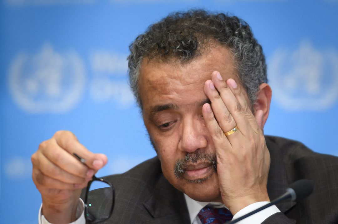 Tedros Adhanom Ghebreyesus, director general de la Organización Mundial de la Salud (OMS) Tedros Adhanom Ghebreyesus, director general de la Organización Mundial de la Salud (OMS)