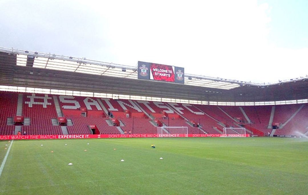 Saint Mary’s Stadium es el estadio donde jugará el Athletic ante el Southampton Saint Mary’s Stadium es el estadio donde jugará el Athletic ante el Southampton