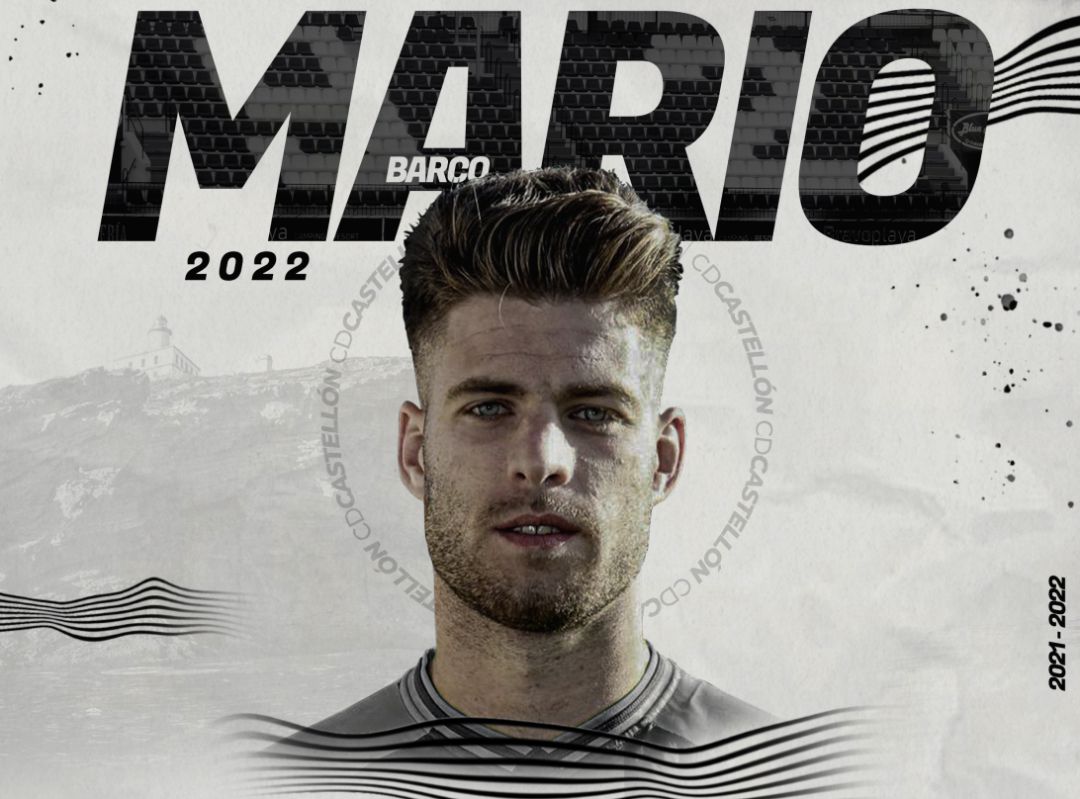 Imagen del nuevo fichaje albinegro, Mario Barco. Imagen del nuevo fichaje albinegro, Mario Barco.