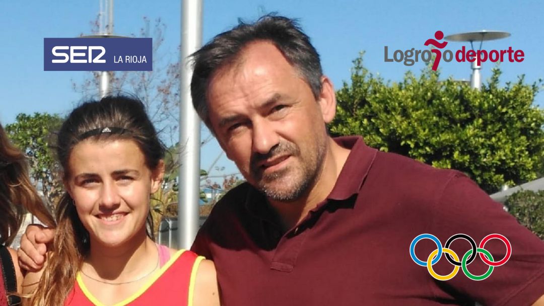 Anacleto Jiménez y su hija Lucía Anacleto Jiménez y su hija Lucía