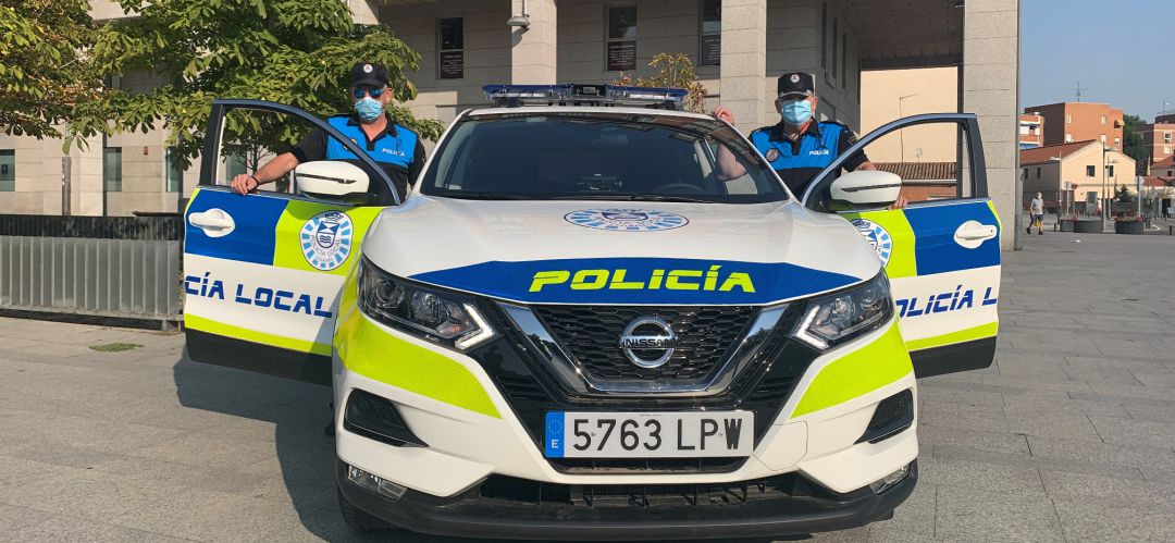 Uno de los nuevos vehículos de la Policía Local de Leganés Uno de los nuevos vehículos de la Policía Local de Leganés