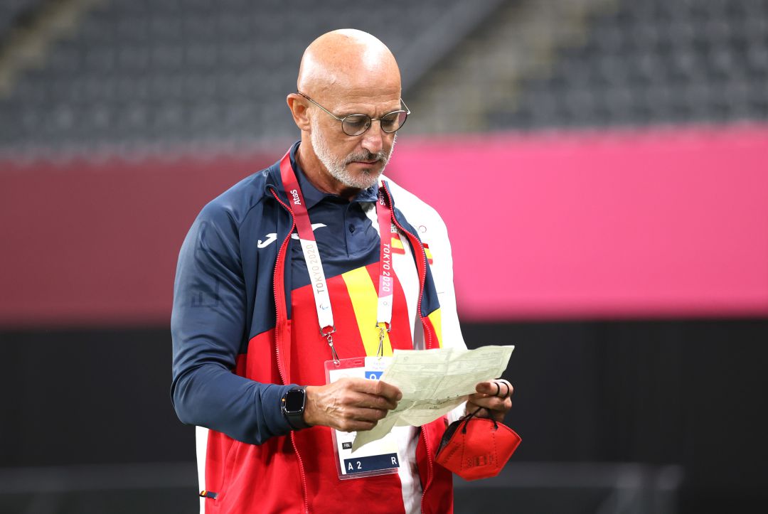 Luis de la Fuente, seleccionador español en los Juegos Olímpicos de Tokio Luis de la Fuente, seleccionador español en los Juegos Olímpicos de Tokio