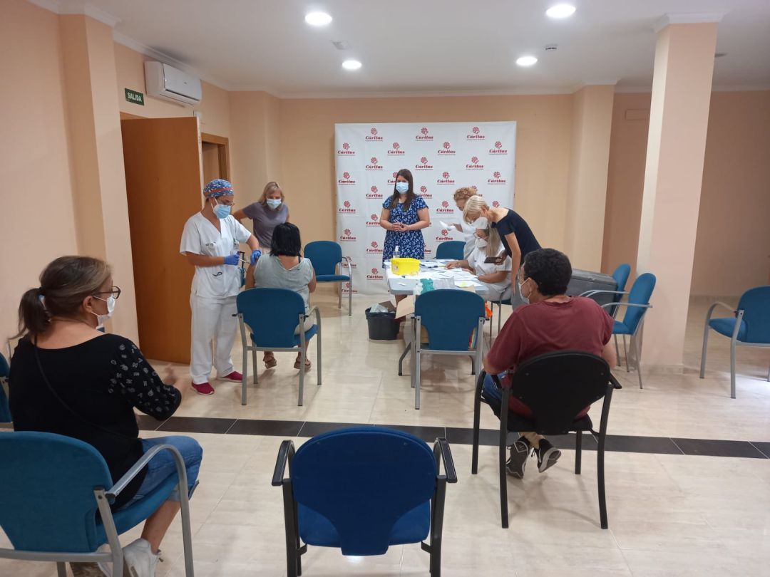 Vacunación de personas sin hogar en Gandia Vacunación de personas sin hogar en Gandia