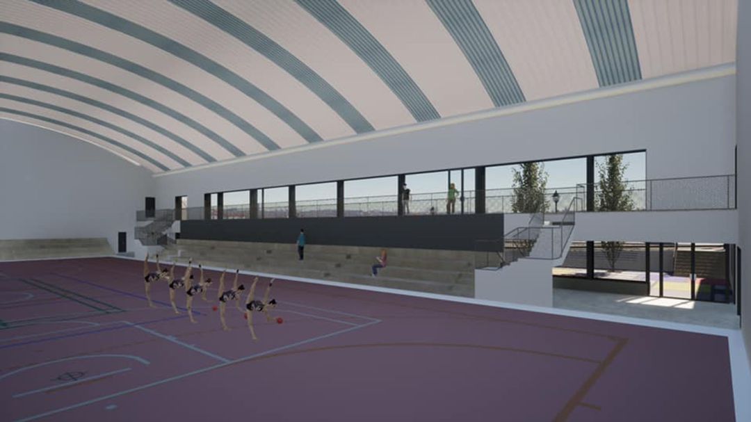 Proyecto del futuro pabellón municipal de deportes de Pulianas (Granada) Proyecto del futuro pabellón municipal de deportes de Pulianas (Granada)