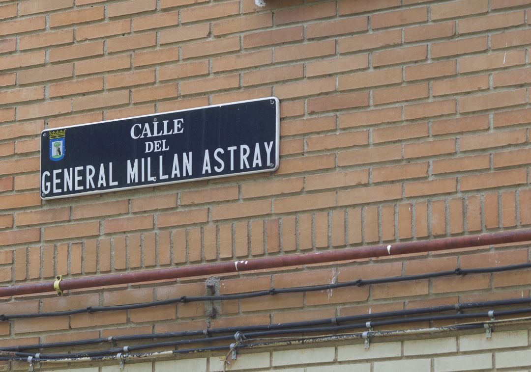 Archivo - Símbolos y calles franquistas, franquismo, calle del general Millán Astray Archivo - Símbolos y calles franquistas, franquismo, calle del general Millán Astray
