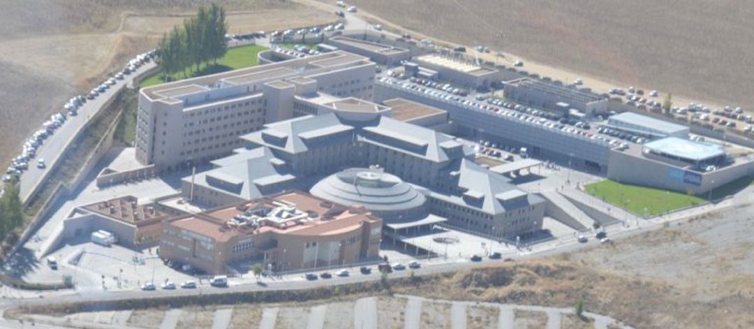 Vista aérea del Hospital de Segovia Vista aérea del Hospital de Segovia