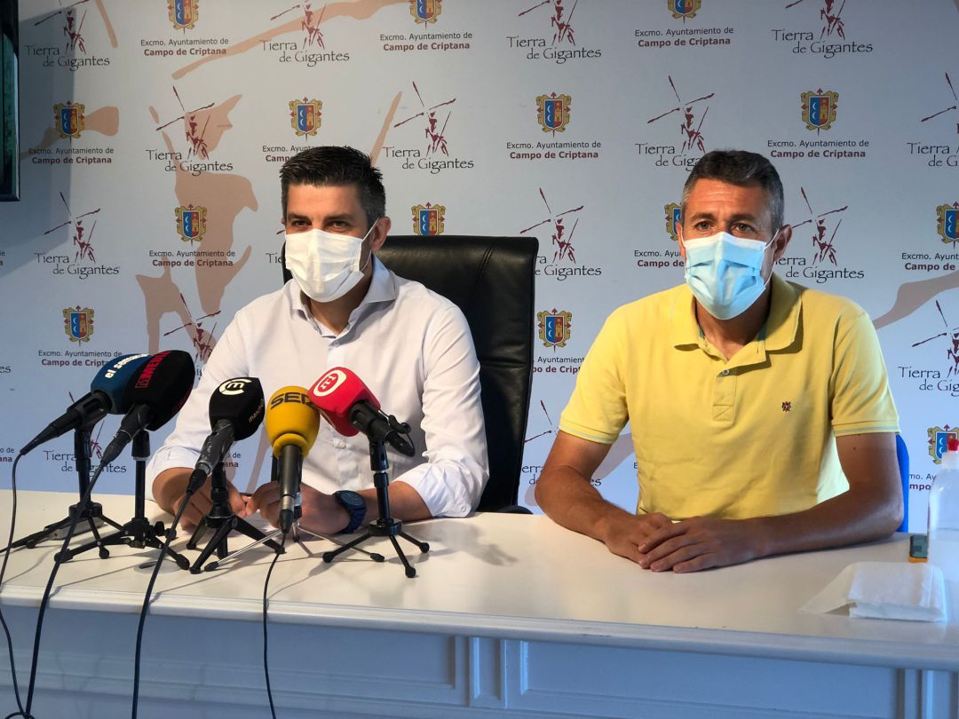 Presentación de las mejoras en Campo de Criptana a cargo del alcalde, Santiago Lázaro Presentación de las mejoras en Campo de Criptana a cargo del alcalde, Santiago Lázaro