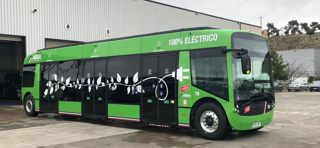 Nuevo autobús 100% eléctrico del Consorcio Regional de Transportes Nuevo autobús 100% eléctrico del Consorcio Regional de Transportes