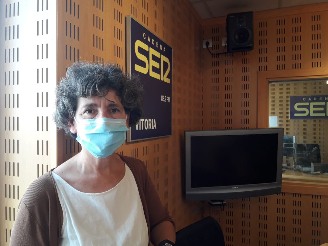 Oregi en los estudios de SER Vitoria Oregi en los estudios de SER Vitoria