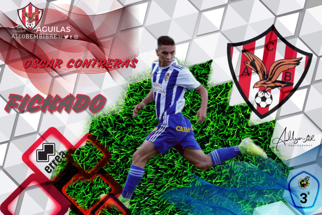 Óscar Contreras, nuevo jugador del Atlético Bembibre Óscar Contreras, nuevo jugador del Atlético Bembibre