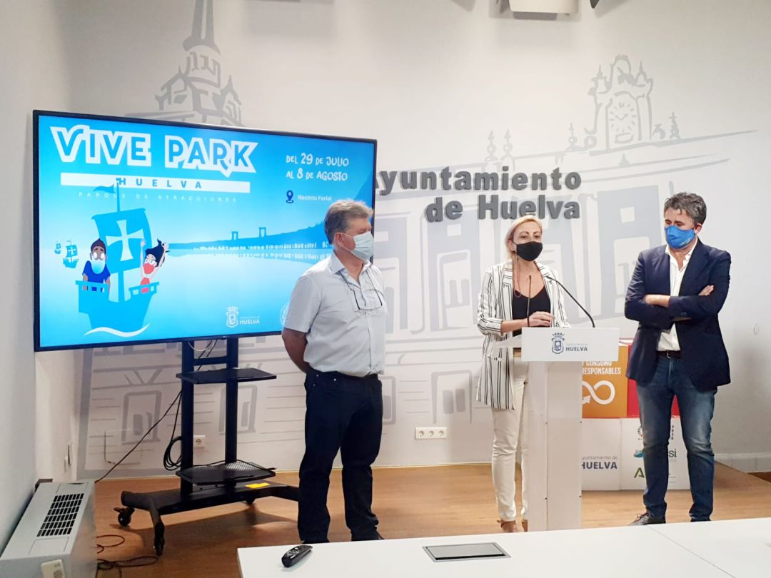 Presentación de 'Vive Park' en el Ayuntamiento de Huelva Presentación de 'Vive Park' en el Ayuntamiento de Huelva