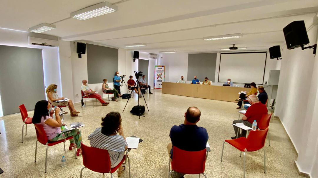 Momento del Pleno Municipal sobre los presupuestos de 2.021 Momento del Pleno Municipal sobre los presupuestos de 2.021