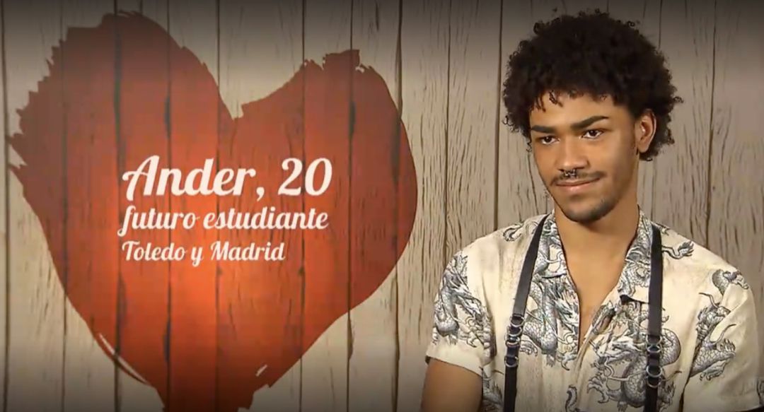 Ander, el joven que critica el trabajo en 'First Dates'. Ander, el joven que critica el trabajo en 'First Dates'.