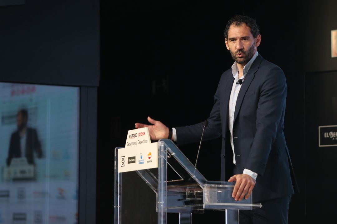 Jorge Garbajosa, presidente de la Federación Española de Baloncesto Jorge Garbajosa, presidente de la Federación Española de Baloncesto