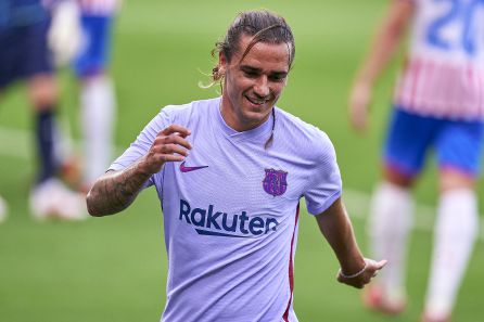 Griezmann durante el Barça - Girona Griezmann durante el Barça - Girona