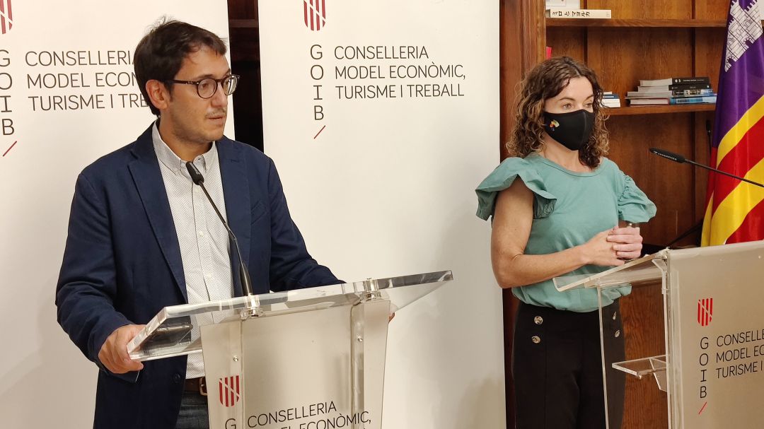 El conseller balear de Turismo, Iago Negueruela El conseller balear de Turismo, Iago Negueruela