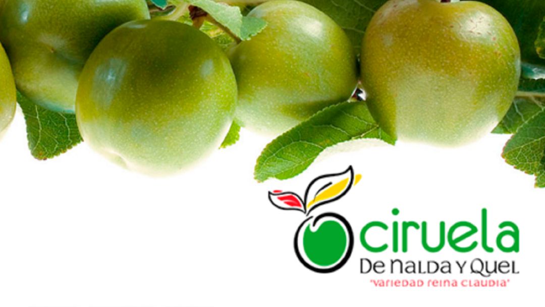 Imagen publicitaria de la ciruela de Nalda y Quel. Imagen publicitaria de la ciruela de Nalda y Quel.