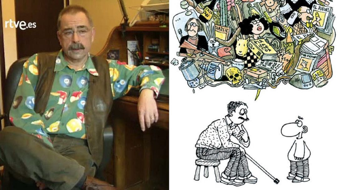 El dibujante y fundador de 'El Jueves', Carlos Romeu. El dibujante y fundador de 'El Jueves', Carlos Romeu.