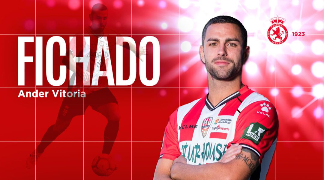 Ander Vitoria ya es nuevo jugador de la Cultural Ander Vitoria ya es nuevo jugador de la Cultural