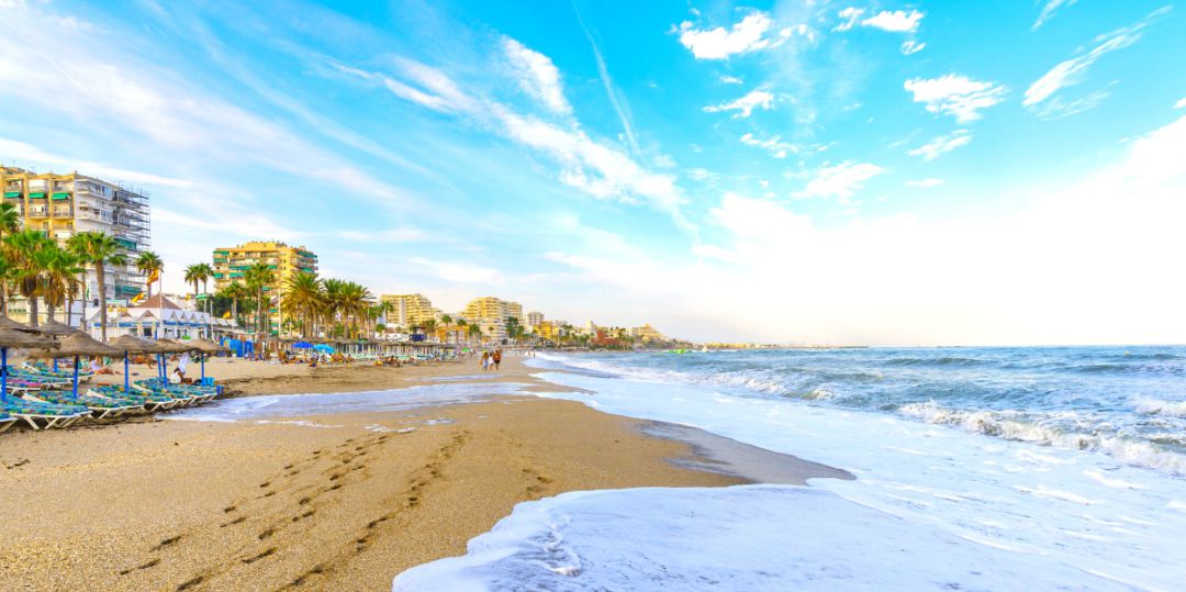 Playa de Malapesquera de Benalmádena (Málaga) Playa de Malapesquera de Benalmádena (Málaga)