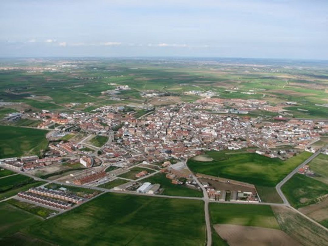 Vista aérea de Recas (Toledo) Vista aérea de Recas (Toledo)