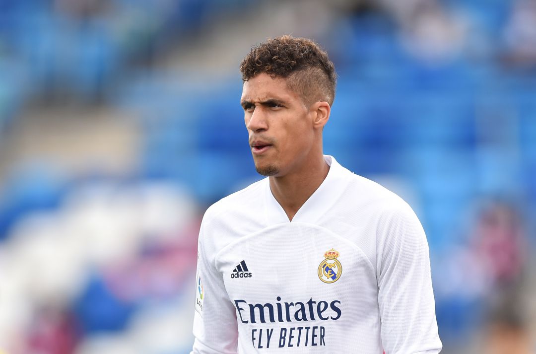 Raphael Varane con el Real Madrid Raphael Varane con el Real Madrid