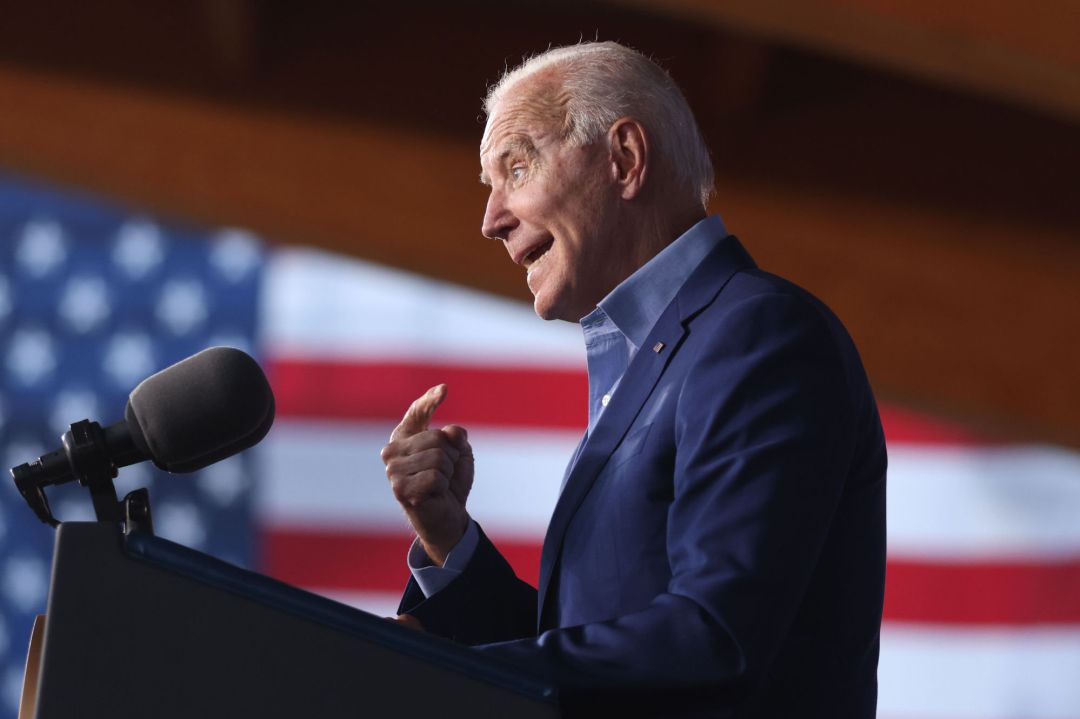 El presidente Joe Biden durante un acto en Virginia El presidente Joe Biden durante un acto en Virginia