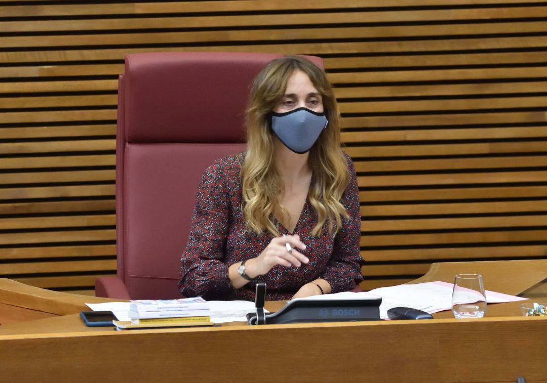 La diputada eldense Cristina Rodríguez, insta así al parlamento valenciano a posicionarse ante el gobierno central La diputada eldense Cristina Rodríguez, insta así al parlamento valenciano a posicionarse ante el gobierno central