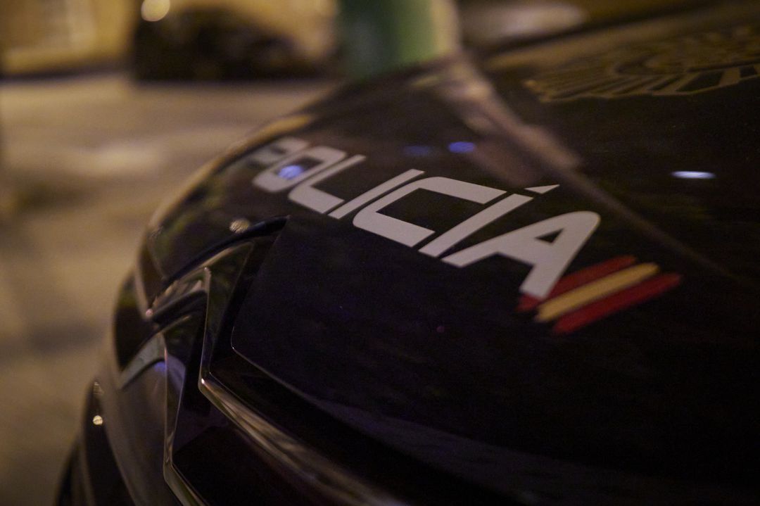 Detalle del vehículo 'Z' de la Policía Nacional en Pamplona Detalle del vehículo 'Z' de la Policía Nacional en Pamplona