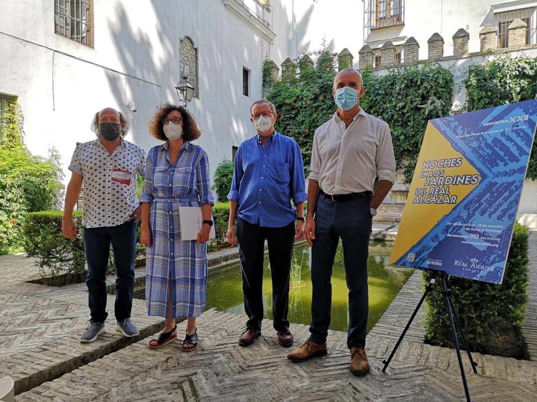 Presentación del ciclo "Noches en los Jardines del Alcázar" Presentación del ciclo "Noches en los Jardines del Alcázar"