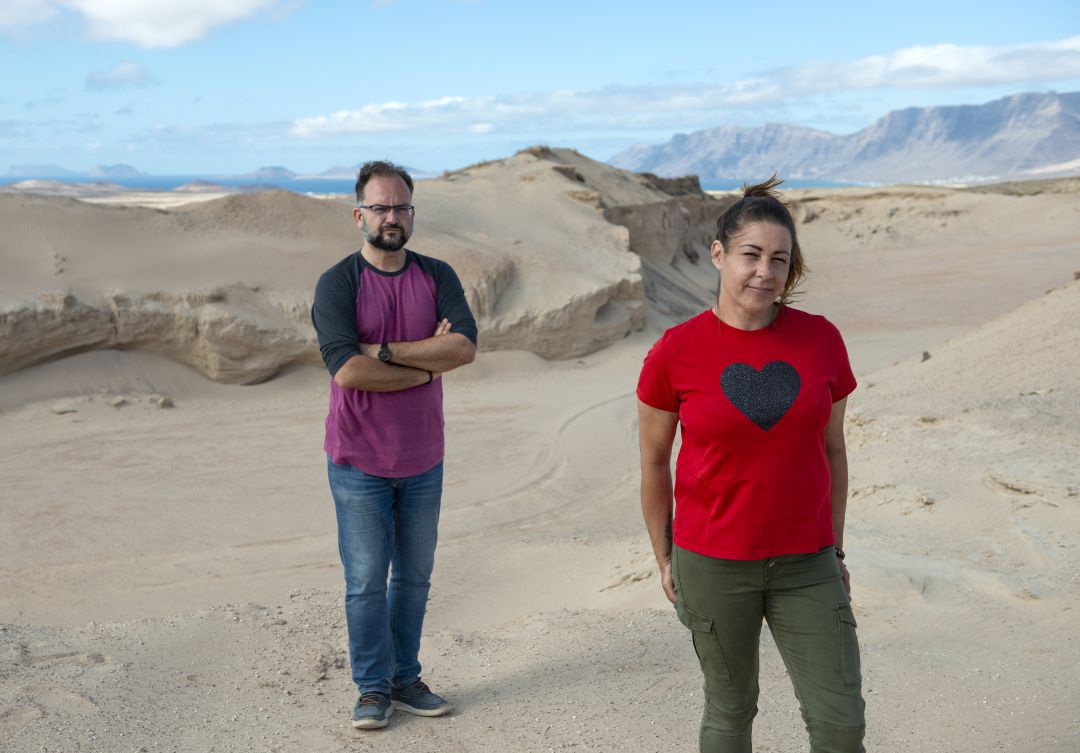 Miriam Barros y Jorge Peñas, consejeros de LEP Sí Podemos en el Cabildo de Lanzarote. Miriam Barros y Jorge Peñas, consejeros de LEP Sí Podemos en el Cabildo de Lanzarote.
