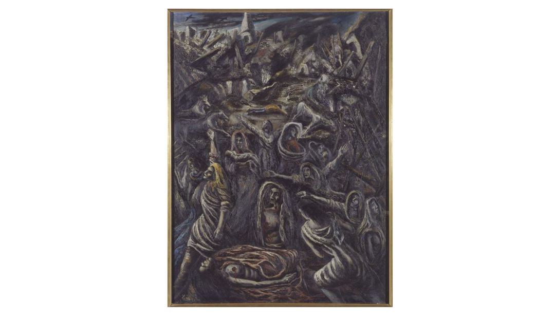 ‘Bombardeo de Colmenar Viejo’, de Antonio Rodríguez Luna ‘Bombardeo de Colmenar Viejo’, de Antonio Rodríguez Luna