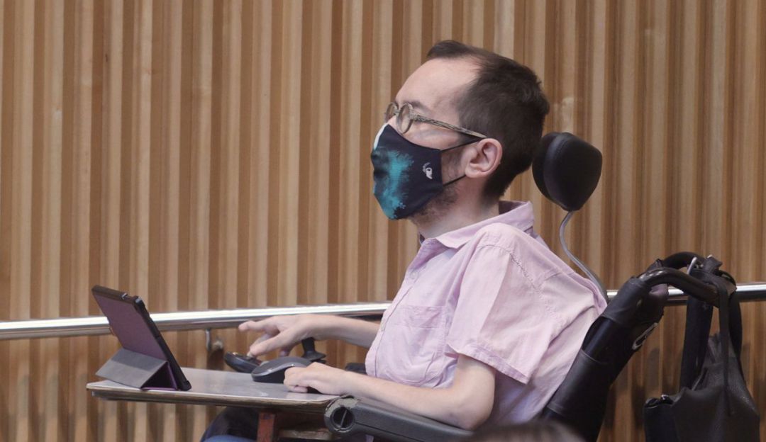 El portavoz de Unidas Podemos en el Congreso, Pablo Echenique, asiste a una reunión del grupo parlamentario El portavoz de Unidas Podemos en el Congreso, Pablo Echenique, asiste a una reunión del grupo parlamentario