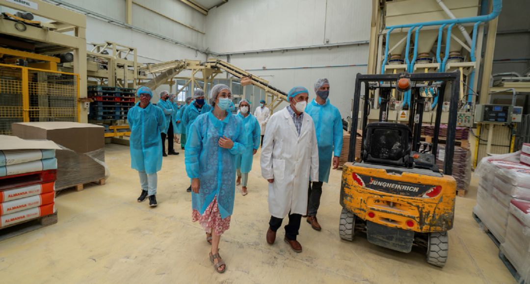 Raquel González encabeza la visita Raquel González encabeza la visita