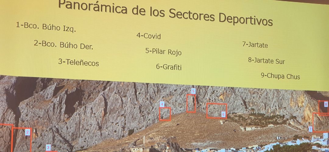 Presentación de las vías de escalada en la Serrezuela. Presentación de las vías de escalada en la Serrezuela.