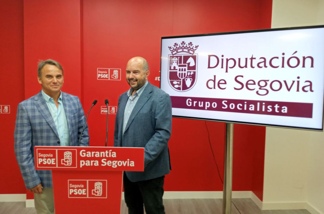 Máximo San Macario (izq.) y Alberto Peñas Máximo San Macario (izq.) y Alberto Peñas