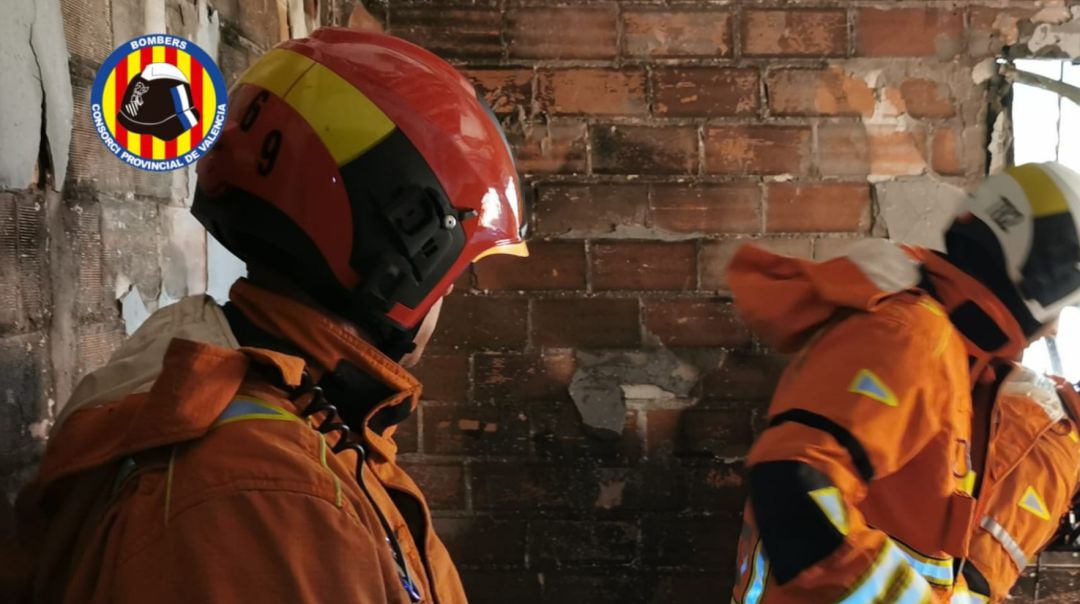 Foto de los bomberos del consorcio de este lunes por la tarde Foto de los bomberos del consorcio de este lunes por la tarde