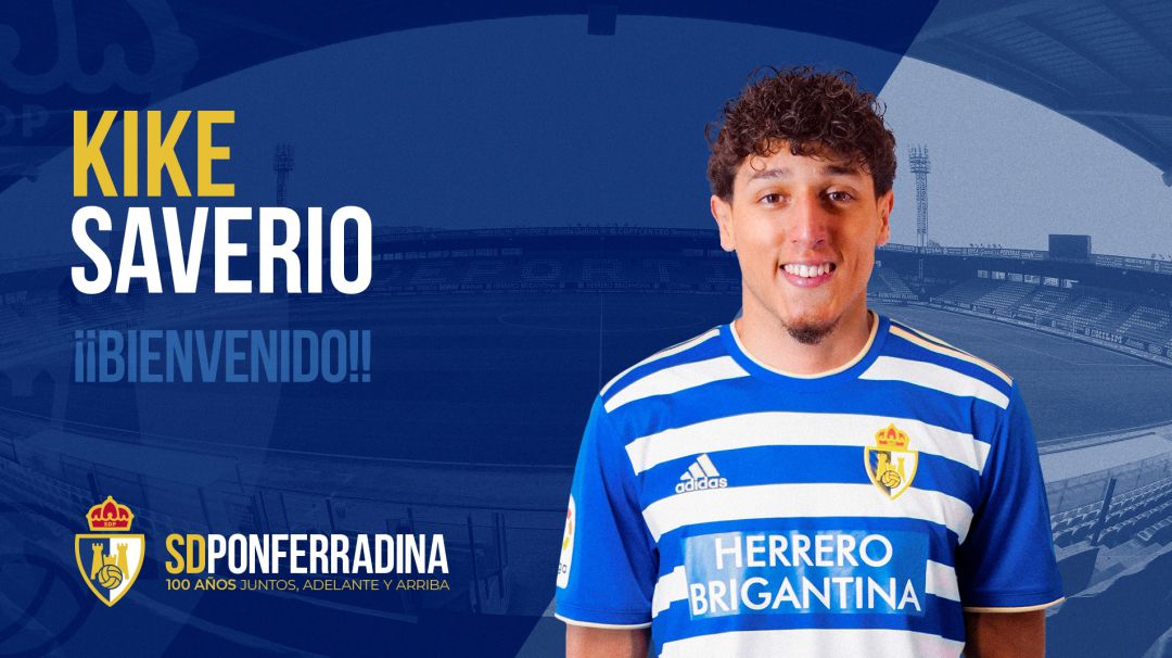 Kike Saverio se incorpora a la Ponferradina Kike Saverio se incorpora a la Ponferradina