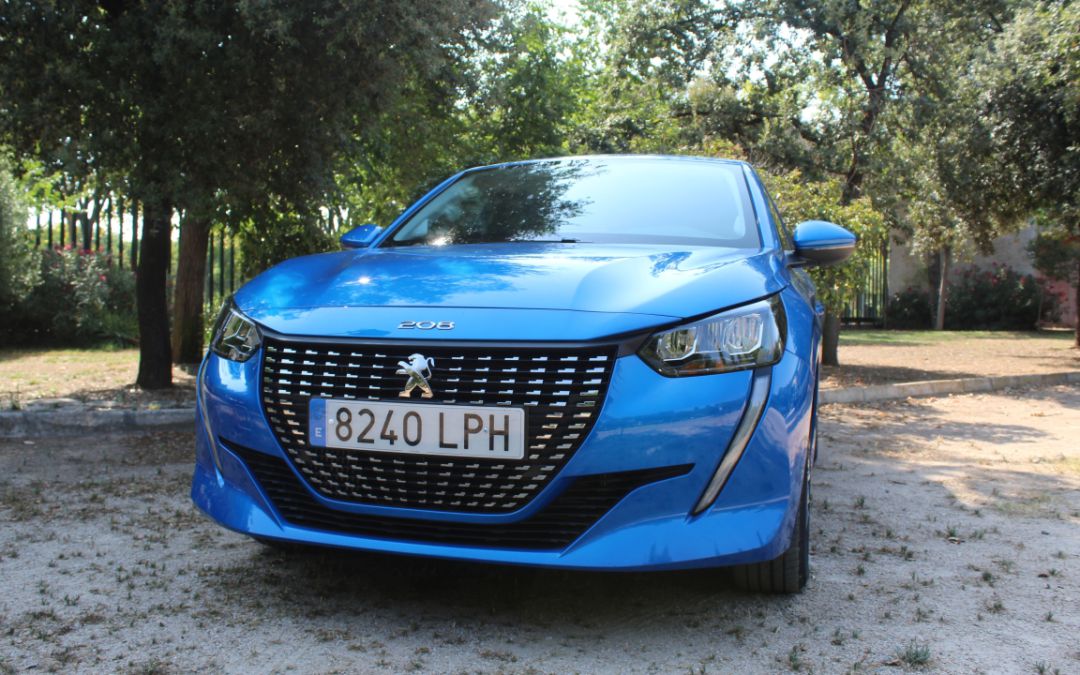 Frontal del Peugeot 208 Frontal del Peugeot 208