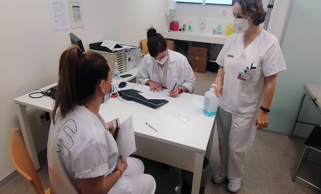 Imagen de profesionales sanitarios Imagen de profesionales sanitarios