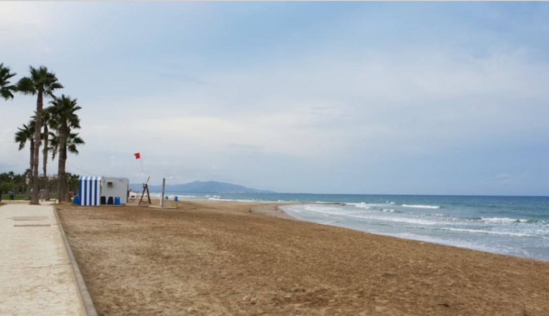Imagen de una playa en Oropesa Imagen de una playa en Oropesa